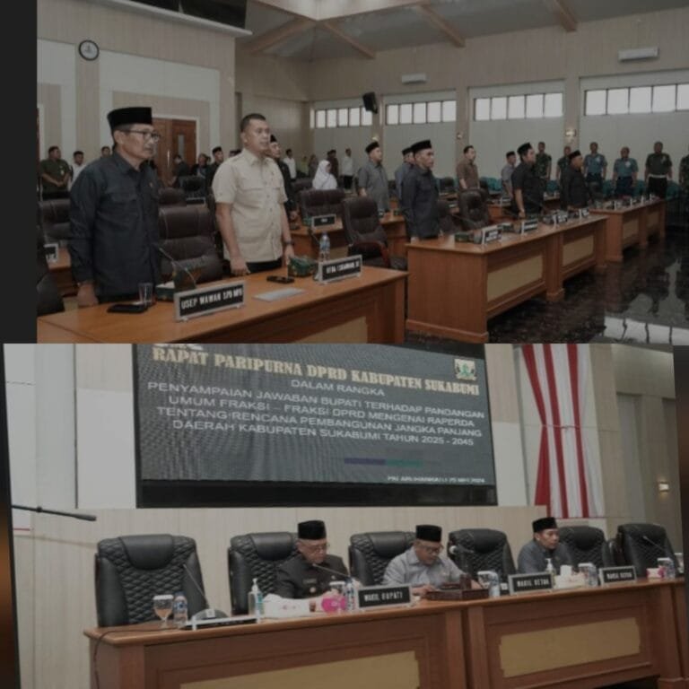 Rapur DPRD Kabupaten Sukabumi ke-8 Telah Digelar