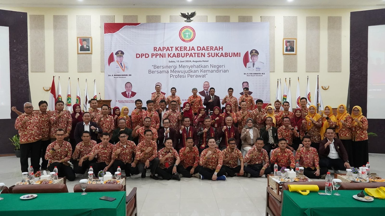 PLH SEKDA BUKA RAKERDA PPNI KABUPATEN SUKABUMI, BERSINERGI MENYEHATKAN NEGERI 1 448454249 849058720589301 4069080082810988793 n