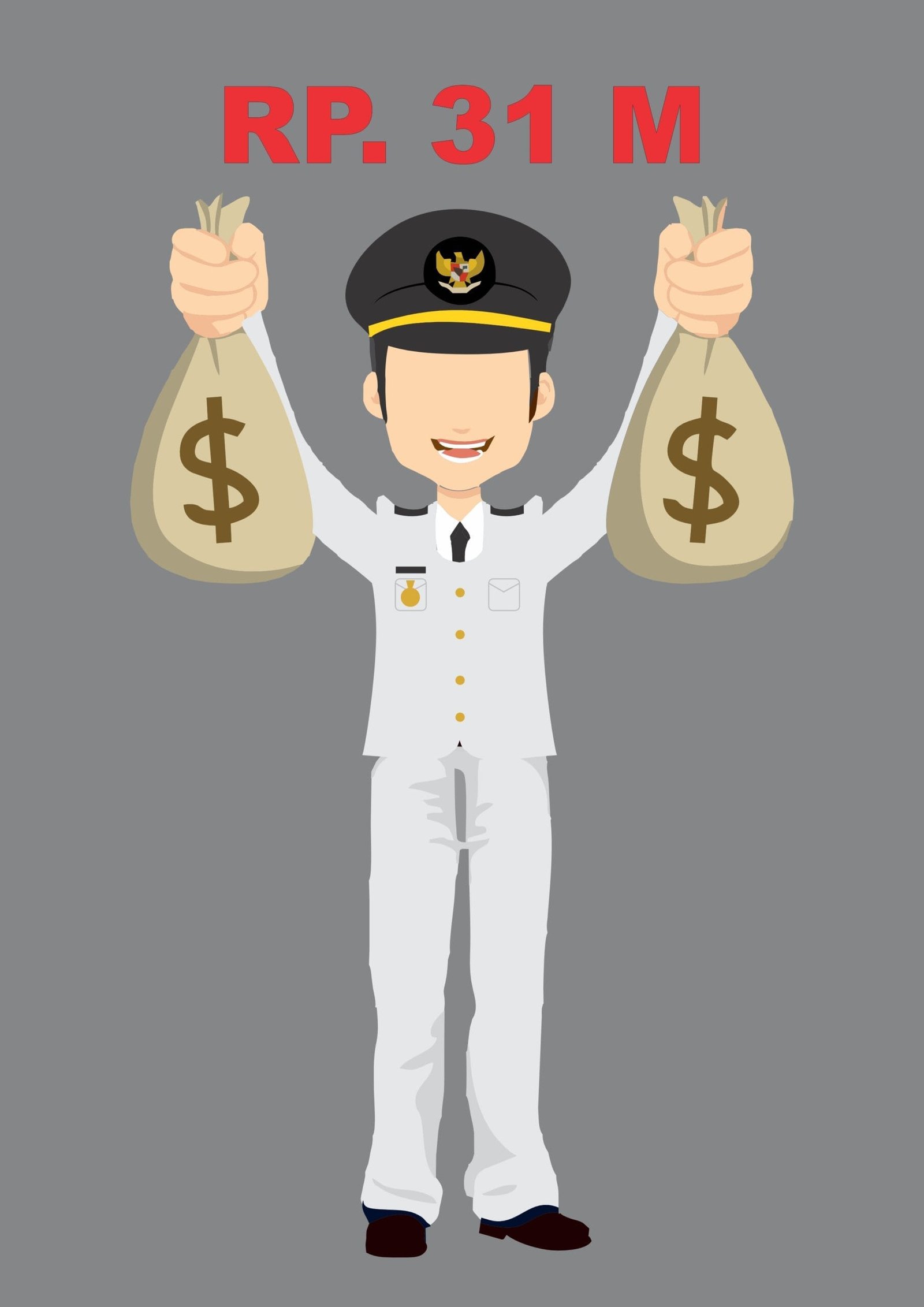 bupati pegang uang scaled