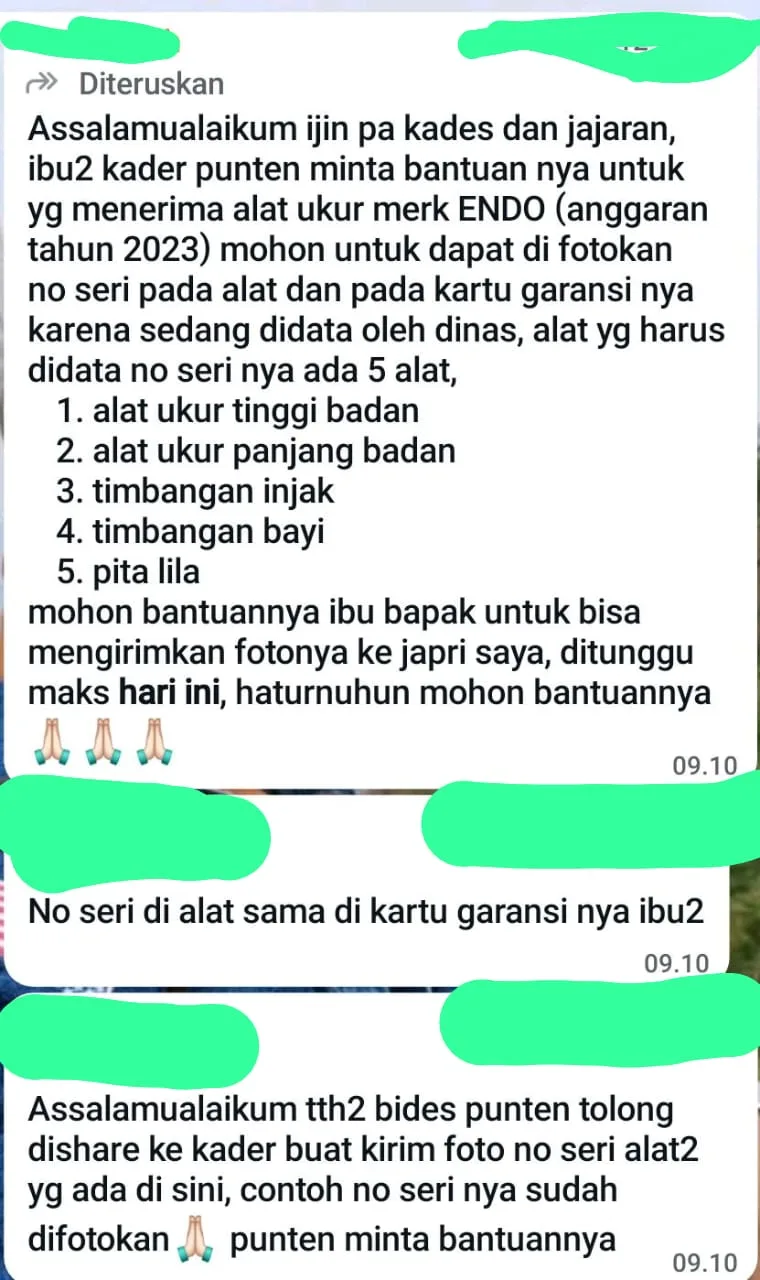 Diduga Pengadaan Antropometri Dinkes 2023 bukan Amanat Perpres 72 Tahun 2021 Tentang Percepatan Penurunan Stunting