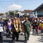 KIRAB BUDAYA HARI JADI DESA SASAGARAN, BUPATI MARWAN APRESIASI KEKOMPAKAN MASYARAKAT 458703387 902877631874076 1167390835151295905 n