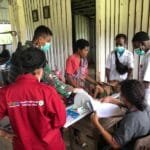 Bersinergi Tingkatkan Kualitas Kesehatan Di Perbatasan RI-PNG, Satgas Yonif 310/KK Gelar Posyandu WhatsApp Image 2024 09 05 at 07.42.10