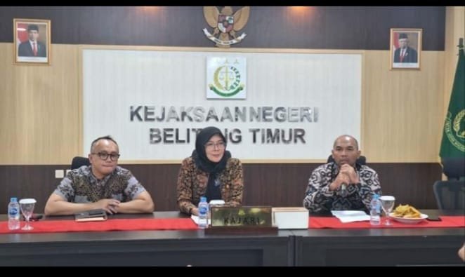 Mantan Dirut BUMD SL Ditetapkan Sebagai Tersangka Oleh Kejari Belitung Timur 1 Kajari Beltim