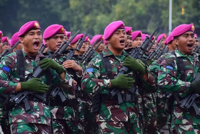 HUT Ke-79 Korps Marinir: Harapan Menhan Sjafrie untuk Prajurit ‘Hantu Laut’ yang Terus Mengabdi untuk Negeri 1 Prajurit Marinir