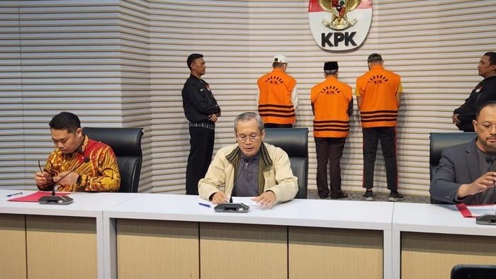 wakil ketua kpk alexander marwata konferensi pers kasus korupsi di bengkulu 169