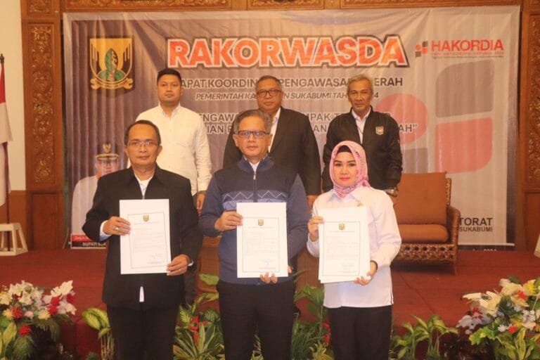 Bupati Marwan Hadiri Rakor Pengawasan Daerah Tingkat Kabupaten Sukabumi Tahun 2024, Tekankan Peran Pengawasan dalam Pencegahan Korupsi