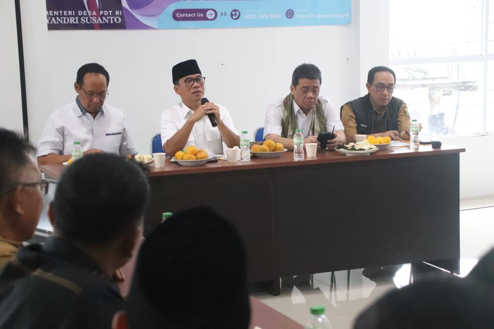 TINJAU BUMDES DI NAGRAK, MENDES: "BUMDESMA NABIYA LAYAK DIJADIKAN PERCONTOHAN SE-INDONESIA" 1 471234255 981065987388573 3665086902453494731 n