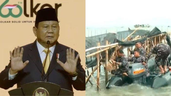 TNI AL Laksanakan Perintah Presiden Bongkar Pagar Laut di Tangerang, Berikan Akses Nelayan 1 TNI AL Bongkar Pagar Laut Tangerang 11