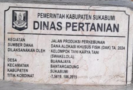 Pengerasan Jalan Produksi Perkebunan di Desa Buana Jaya Tingkatkan Akses dan Kemajuan Ekonomi Petani 1 WhatsApp Image 2025 01 21 at 07.08.46