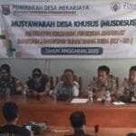 Musyawarah Desa Khusus (Musdesus) Desa Mekarjaya Kecamatan Warungkiara: Penetapan KPM BLT DD Tahun Anggaran 2025 c8518b20 2a40 49c7 8090 ce236a772f4c