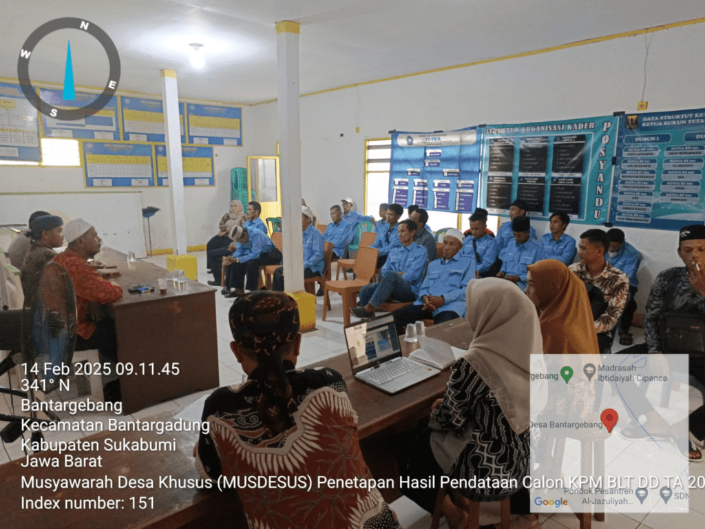 Musyawarah Desa Khusus di Bantargebang, Bahas Penetapan KPM BLT DD 2025 2 image 6