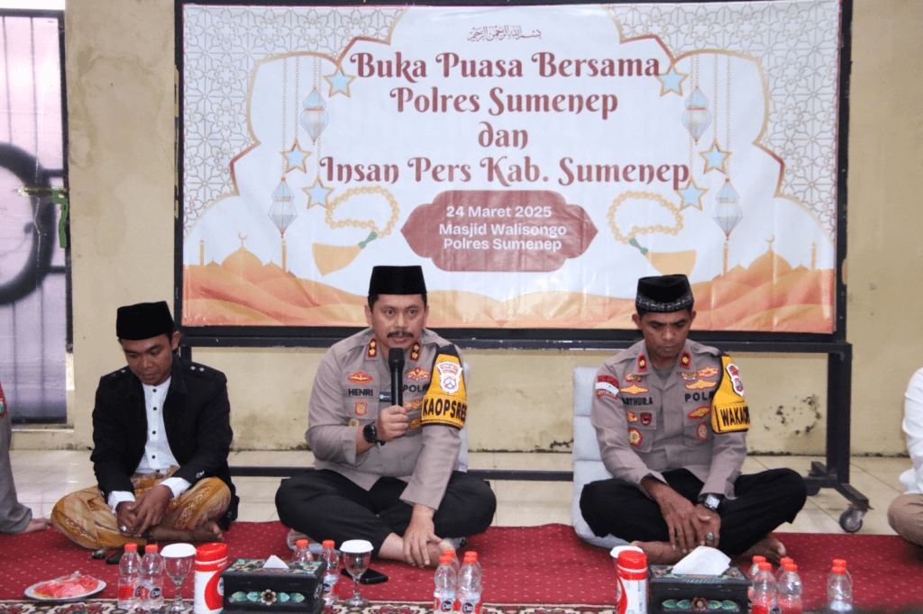 Kapolres Sumenep Gelar Buka Puasa Bersama Insan Pers, Pererat Sinergitas di Bulan Ramadhan 2 image 21