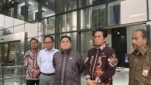 Erick Thohir Kunjungi Kantor KPK Lewat Pintu Belakang, Bahas Pencegahan Korupsi di BUMN
