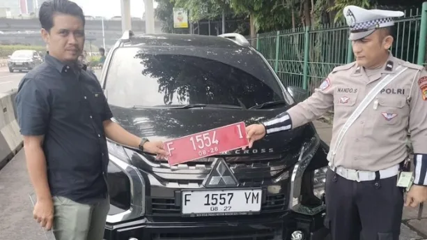 Mobil Dinas Bappenda Bogor Ditilang karena Plat Bodong, Ini Penjelasan Resminya
