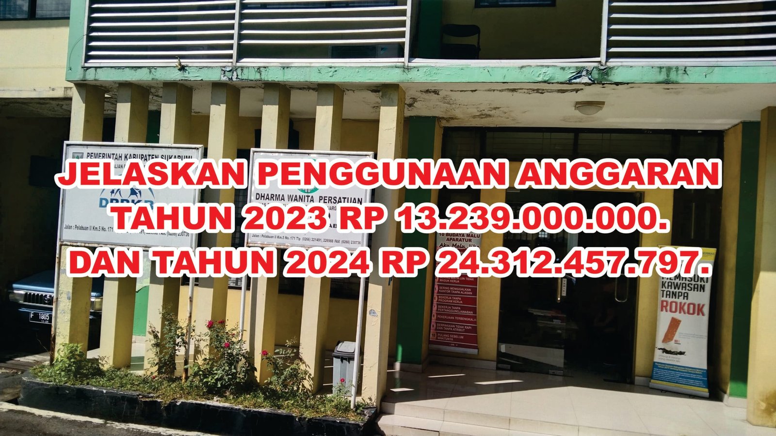 Kadis DPPKB Kabupaten Sukabumi Menghindar dari Konfirmasi Wartawan Terkait Dugaan Korupsi BOP Kelompok Tahun 2023 dan 2024 1 Untitled 1435 scaled