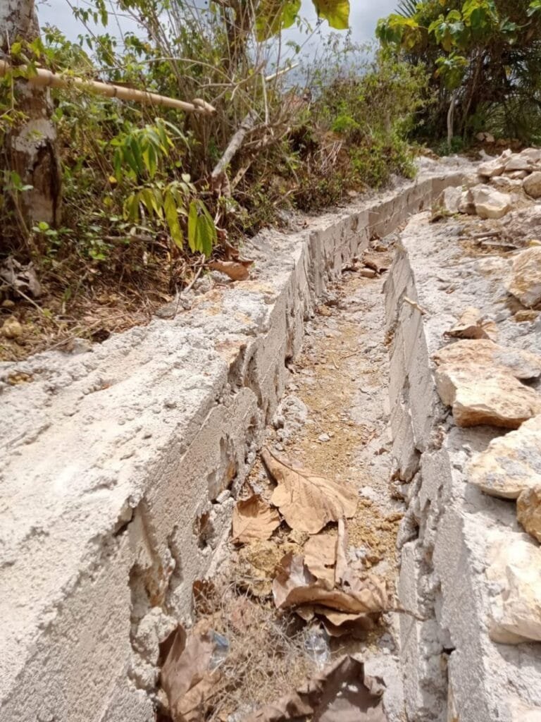 Proyek Irigasi P3-TGAI di Desa Kolokolo dikerjakan Asal asalan.