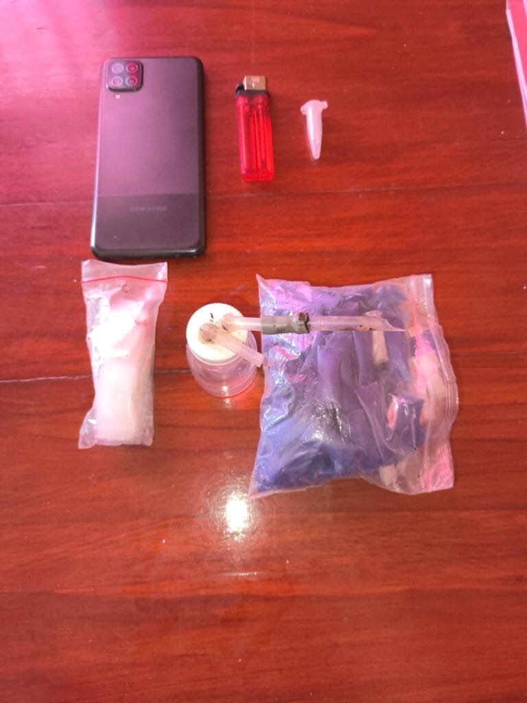 Pengedar Sabu Beserta Barang Bukti Puluhan Gram di Amankan Polsek Sapeken