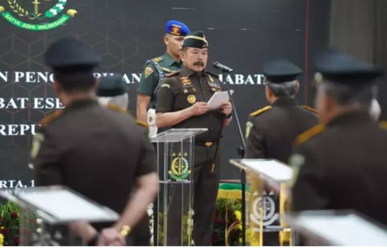 Jaksa Agung Mutasi Besar-besaran: 73 Pejabat Diganti, 9 Kajati Ditarik ke Kejagung