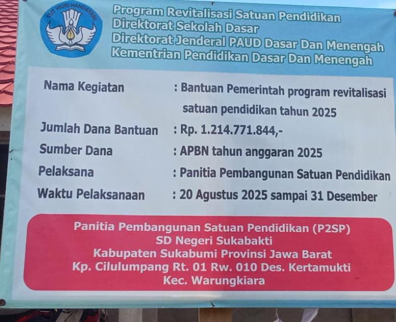 SDN Sukabakti Realisasikan Program Rehabilitasi Sekolah dari APBN 2025 2 WhatsApp Image 2025 10 30 at 21.29.39 45eebd72