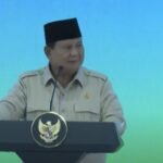 presiden prabowo subianto menghadiri acara akad massal sebanyak 26000 kpr dan serah terima kunci di cileungsi kabupaten bogor 1759135025825 169