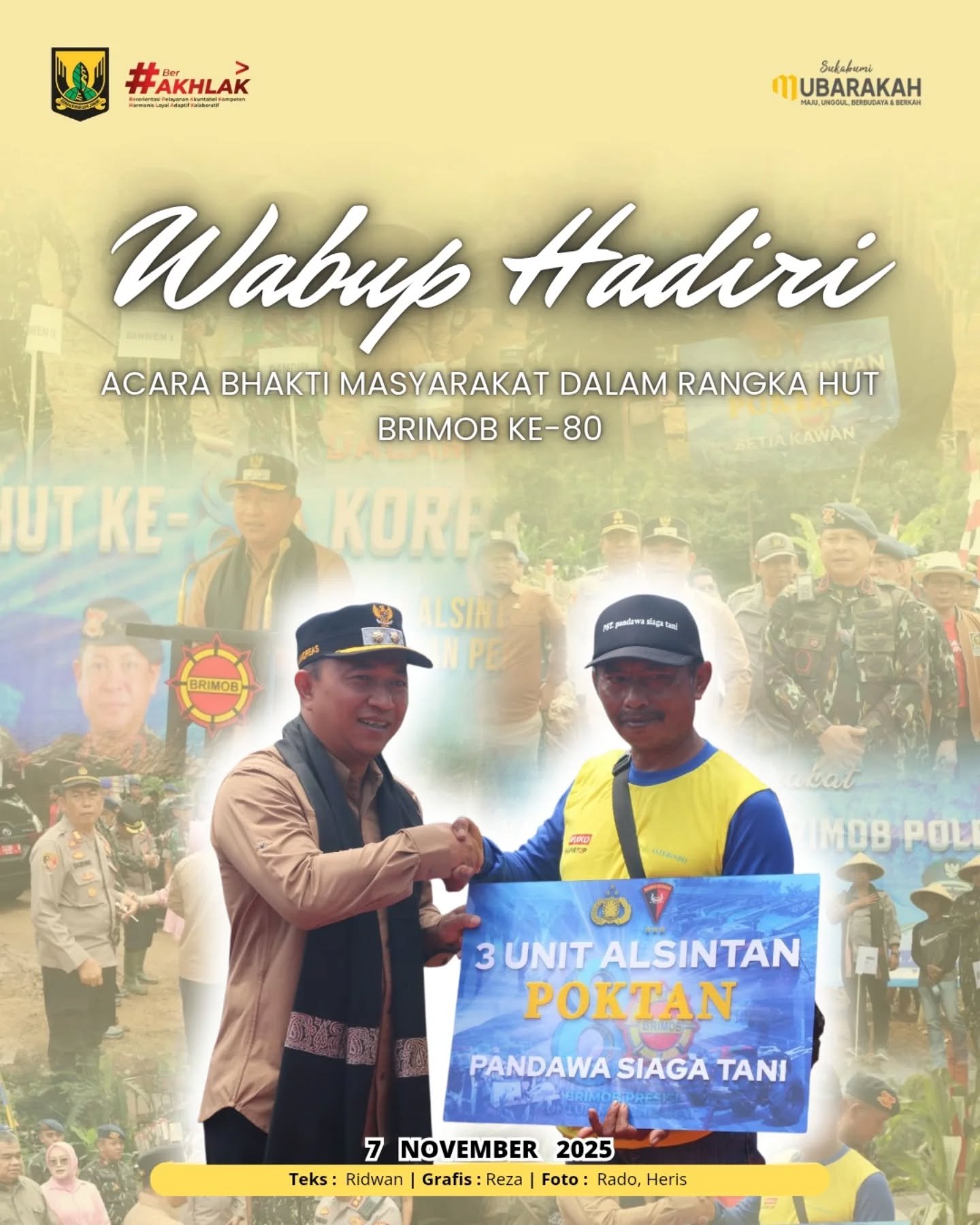 Wakil Bupati Sukabumi Hadiri Bhakti Masyarakat HUT Brimob Polri ke-80 di Cibodas 1 573815985 18318127327221373 2530120770508849022 n