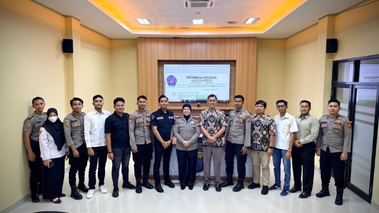 Kolaborasi Dunia Akademik dan Kepolisian, Polres Sumenep Tutup PKL Mahasiswa FH Wiraraja