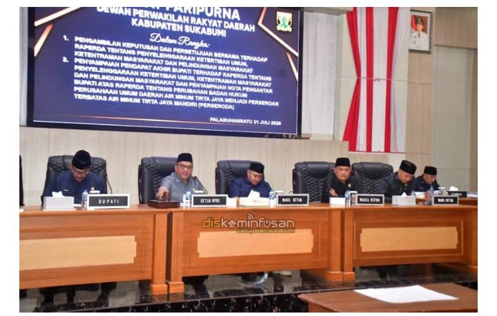 DPRD dan Pemkab Sukabumi Sepakati Dua Raperda Strategis, Termasuk Perubahan Status Tirta Jaya Menjadi Perseroda 2 WhatsApp Image 2026 07 21 at 18.48.141 1